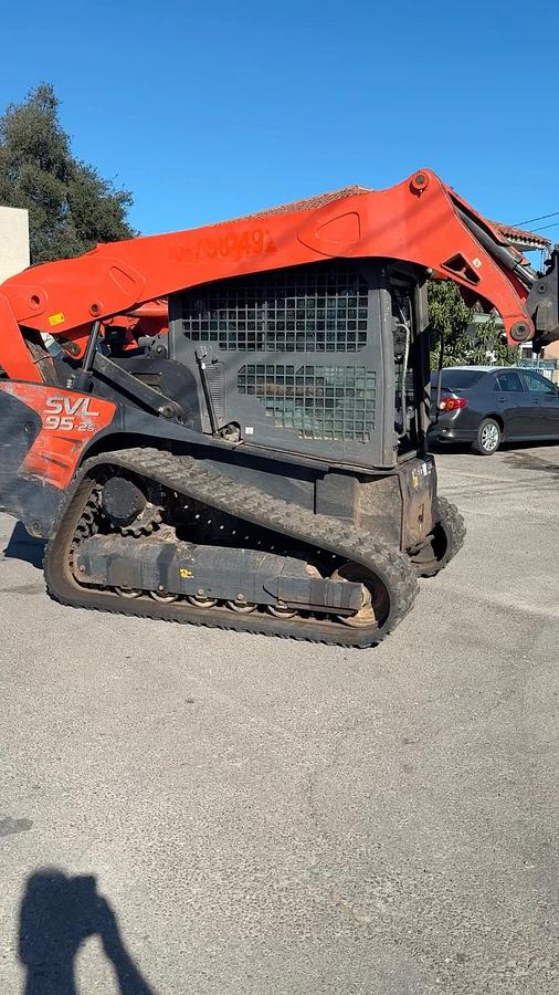 Used 2022 Kubota SVL95-2s Skid Steer Track Loader Aux Hyd High Flow Enclosed Cab