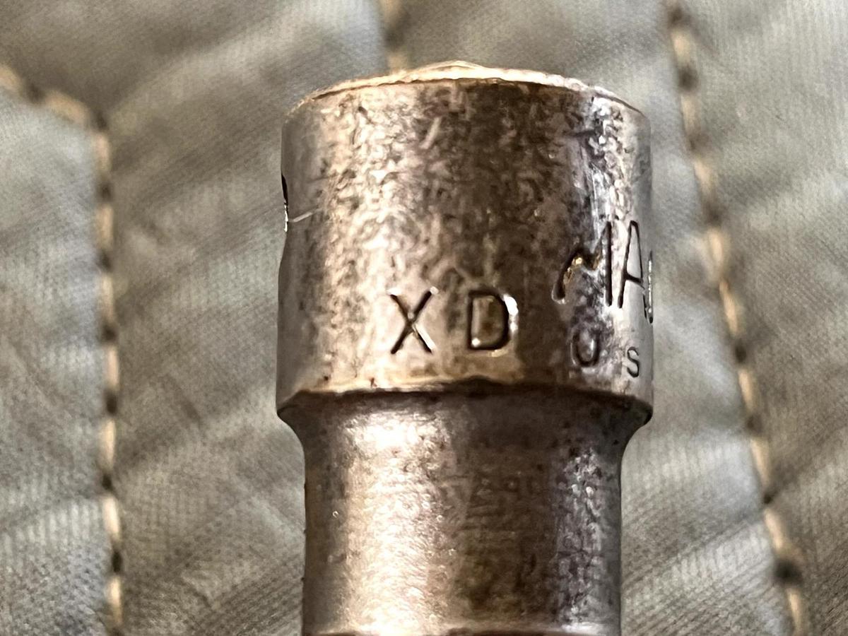 Used MAC XD5MM 3/8" Drive 5mm Hex Bit Socket Driver USA Metric