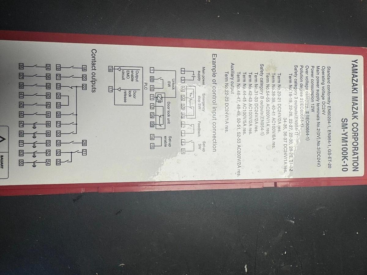 Used Mazak   SM-YM100K-10 Mazak