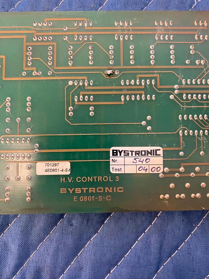 Used ByStronic Power Supply Circuit Board E-0802-5-A BYSTRONIC E08025A
