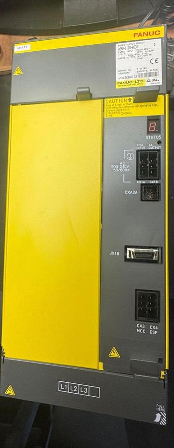 Used Fanuc A06B-6110-H030 Power Supply, Output 283-339V, 3 Phase - USED