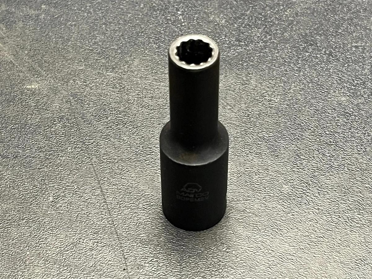 Used MATCO TOOLS "ADV" BDP8M2V, 3/8" DRIVE, 11MM. SOCKET, 2.5" DEEP/HIGH, 12 POINT.
