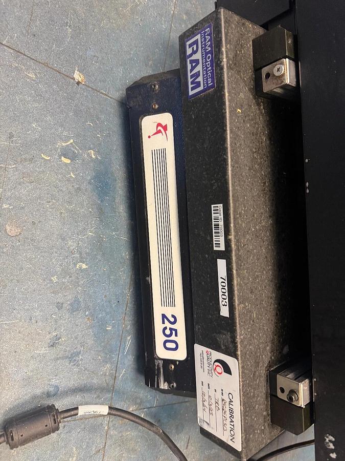 Used OGP MVP 250 Vision Measurement System Smartscope w/QVI Controller.  Software key