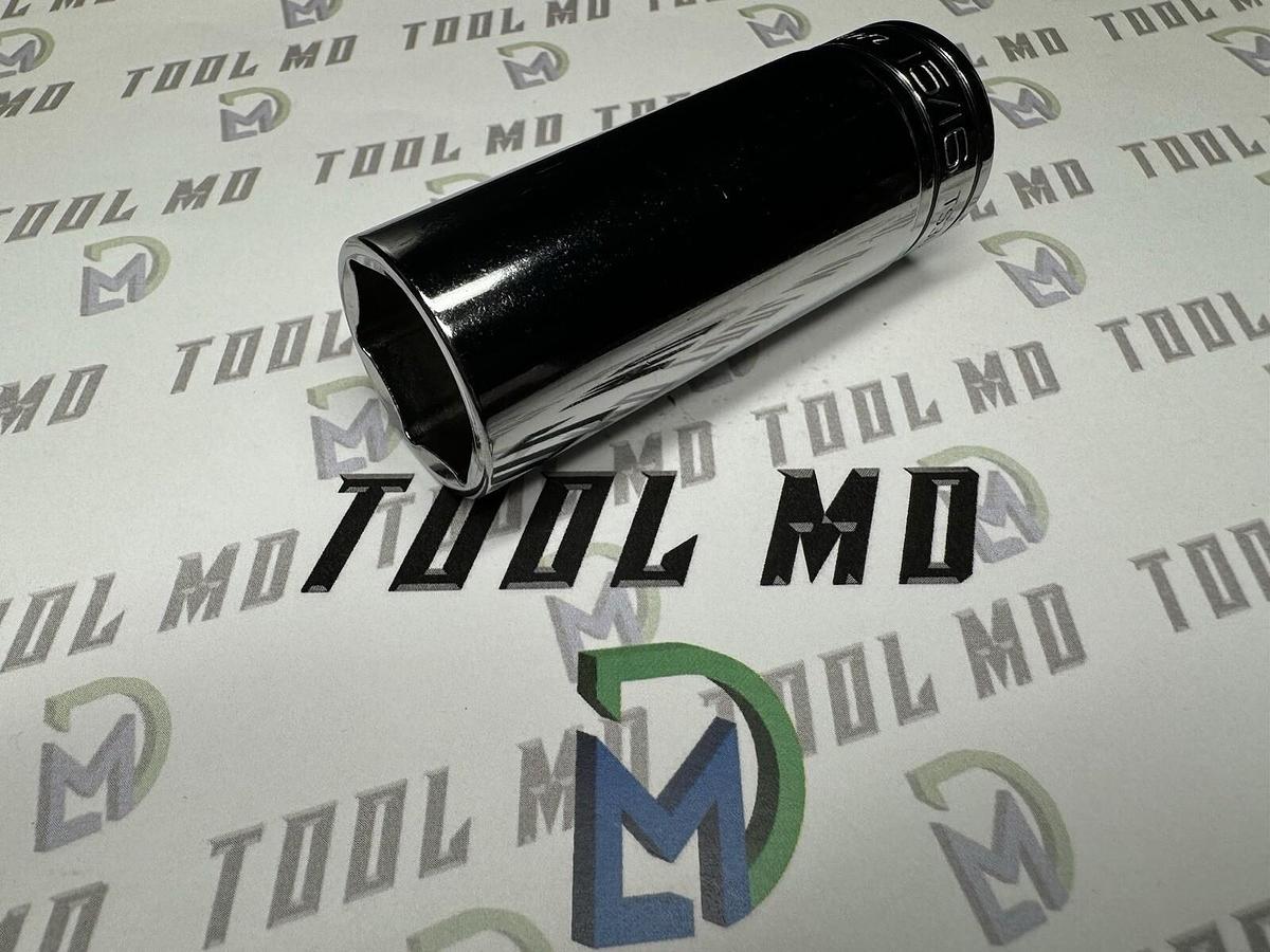 Used SK Tools 15/16" SAE Deep Socket 12 Point 1/2" Drive 40830 Made In USA