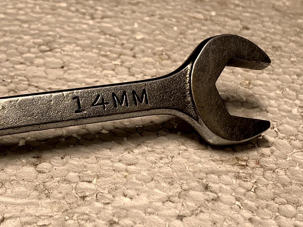 Used USED,   MAC  TOOLS  "14MM"  ANGLE HEAD  WRENCH,M14DA,  USA