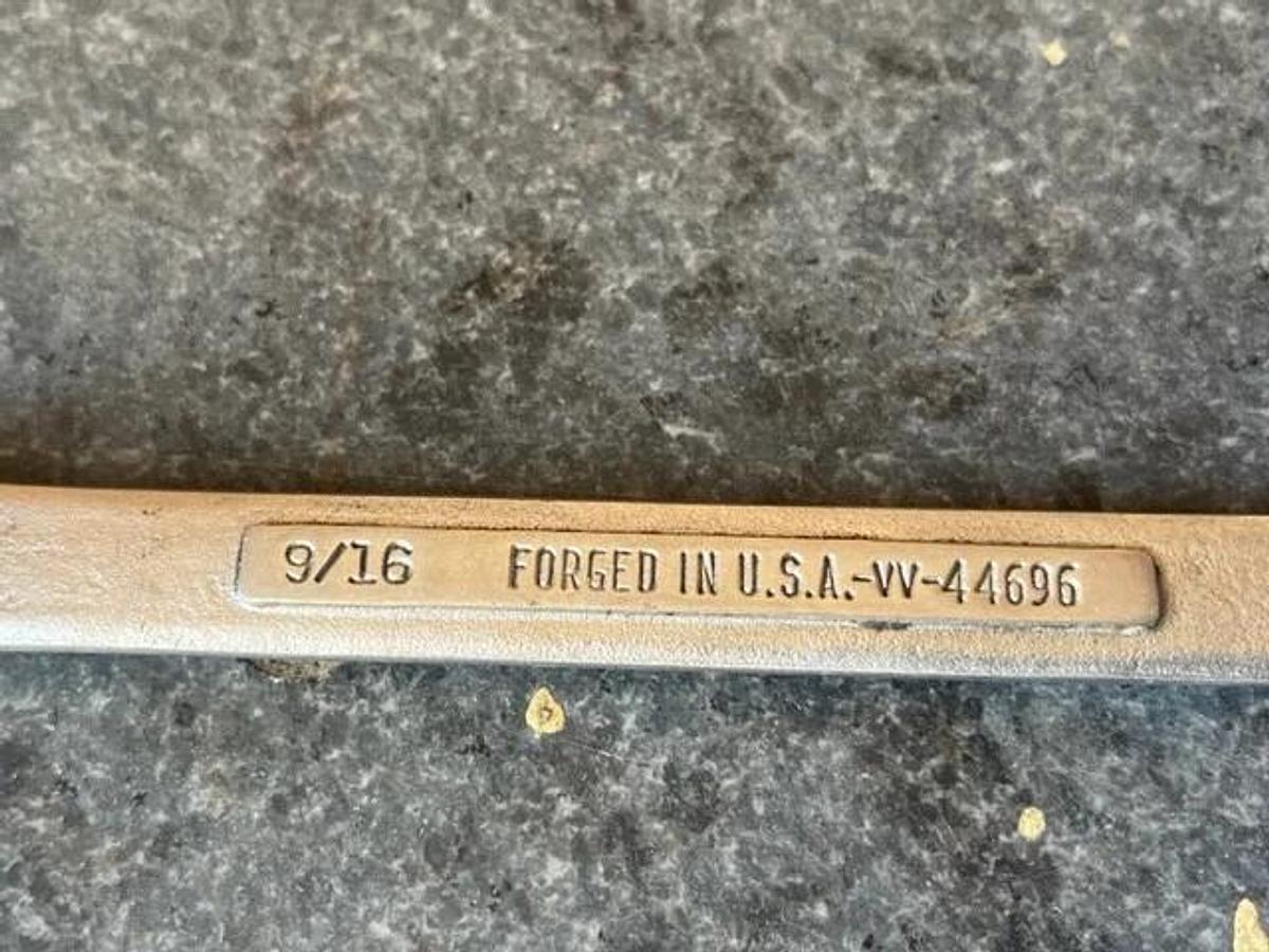 Used Craftsman Combination Wrench 9/16in.  12 Point  44696  -VV-