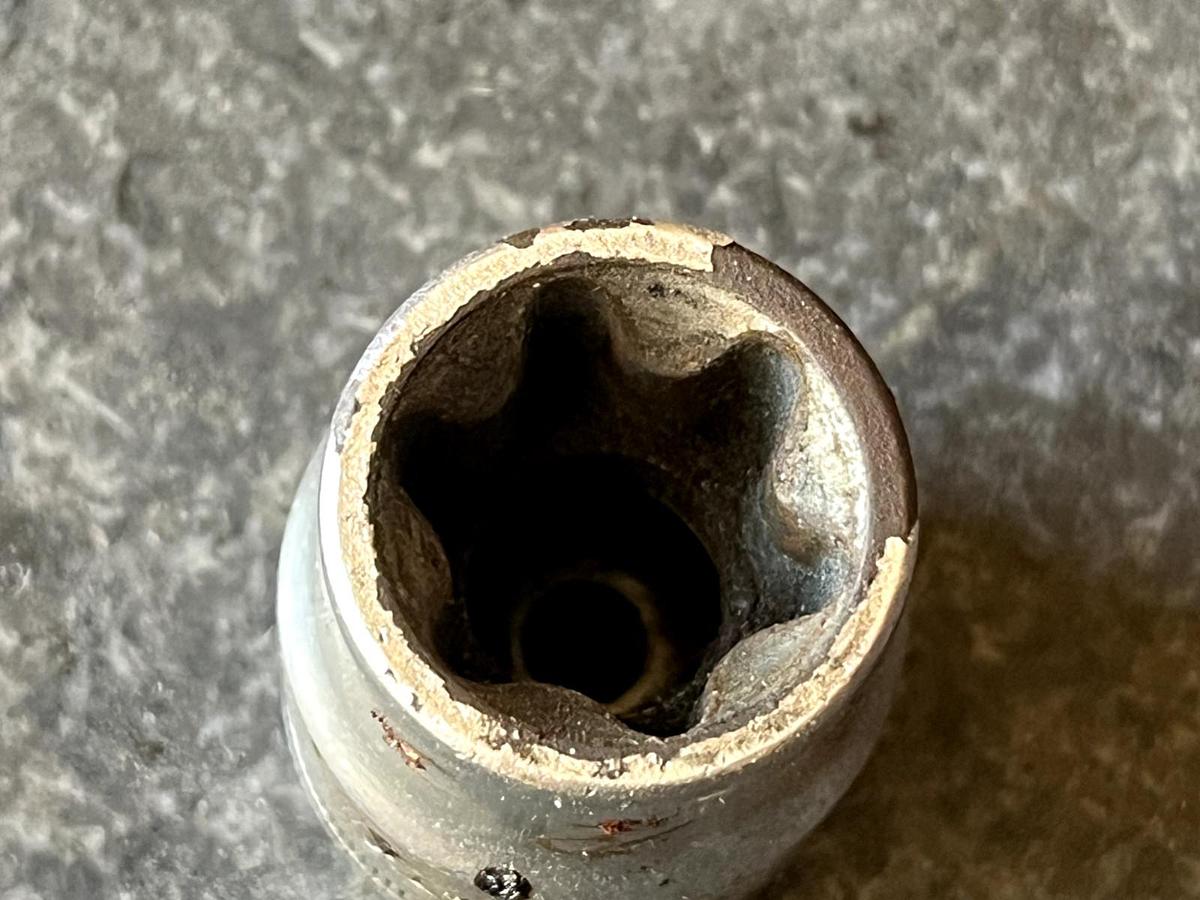 Used Stahlwille   50TX  1/2" External E20 Torx Socket  Germany