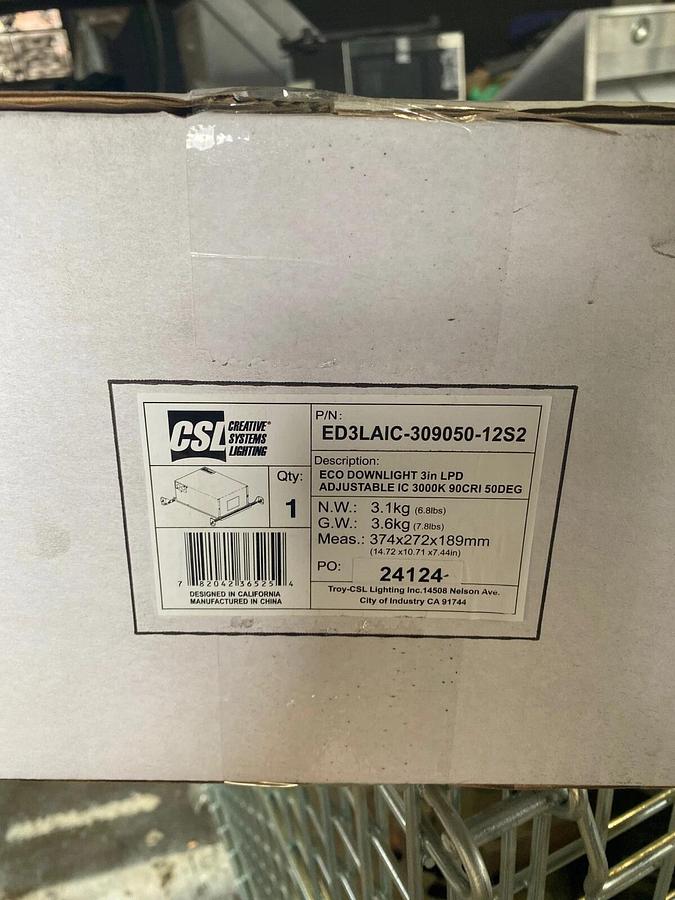 Used Creative Systems Lighting | 3000K ED3LAIC