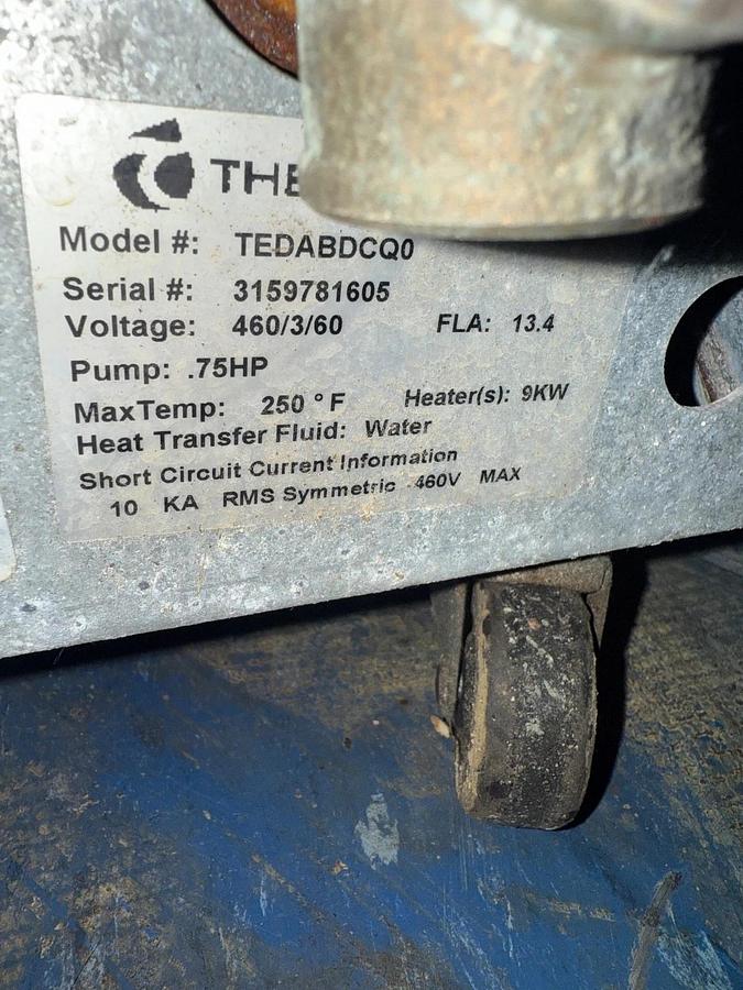 Used Thermal Care Aqua Therm Chiller Model TEDABDCQ0