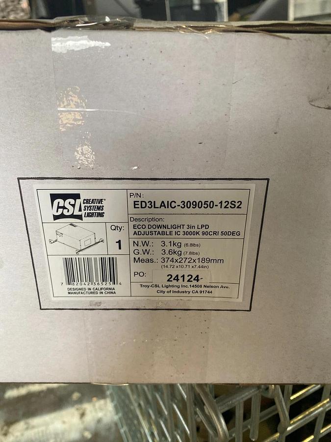 Used Creative Systems Lighting | 3000K ED3LAIC