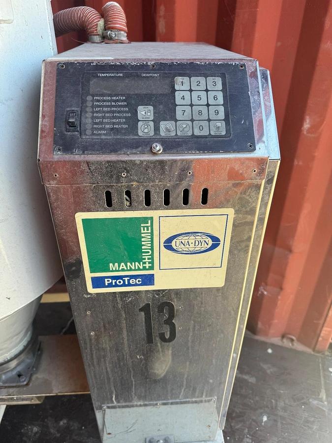 Used UNA-DYN Auto Mini Dryer UDC-30 S/N: 167152.01-0198