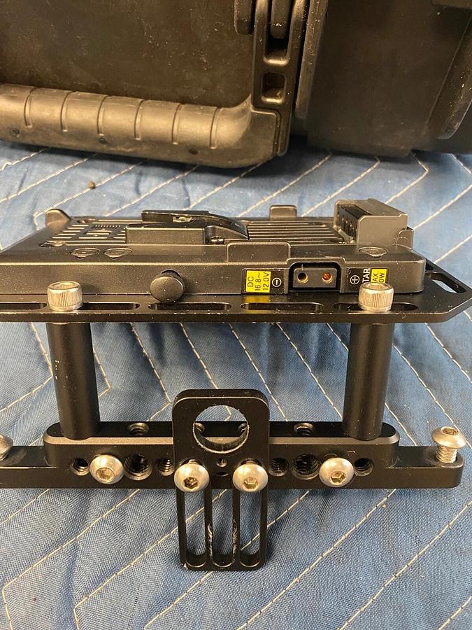 Used Wooden Camera Pass Through Top Plate RED Monitor DSMC2 Weapon Epic-W Scarlet-W