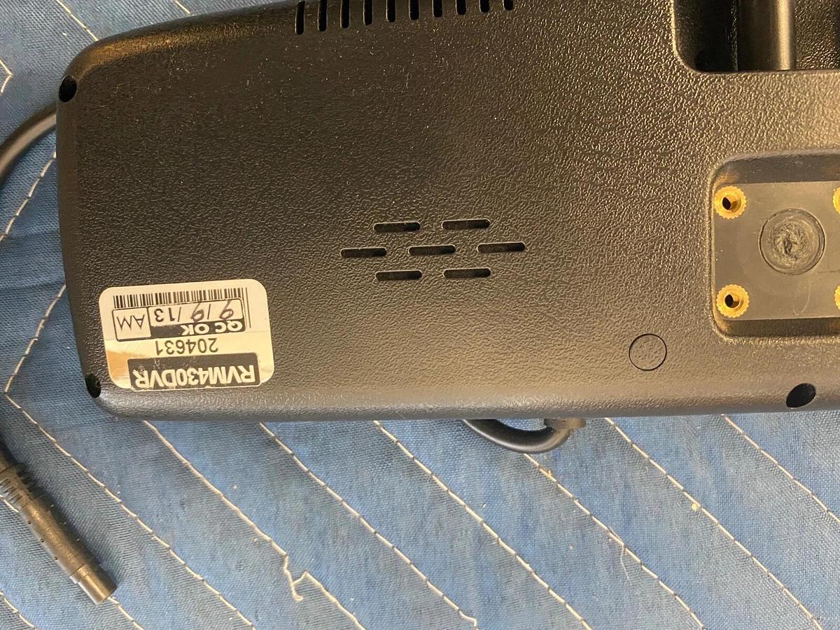 Used Accele RVM430TG 4.3″ Widescreen Rear View Glass Mirror and RVM430DVR