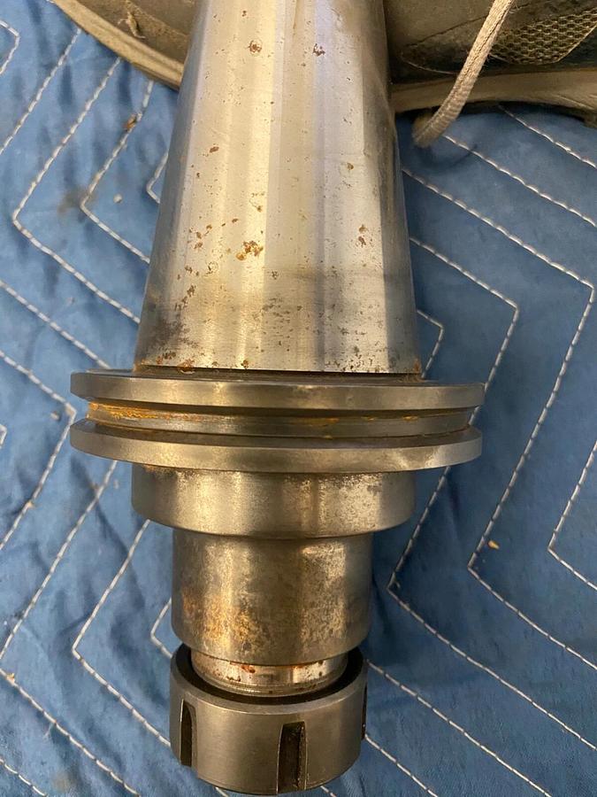 Used C50-32ER400-K CAT-50 Collet Chuck Tool Holder ER-32  Spin Tru