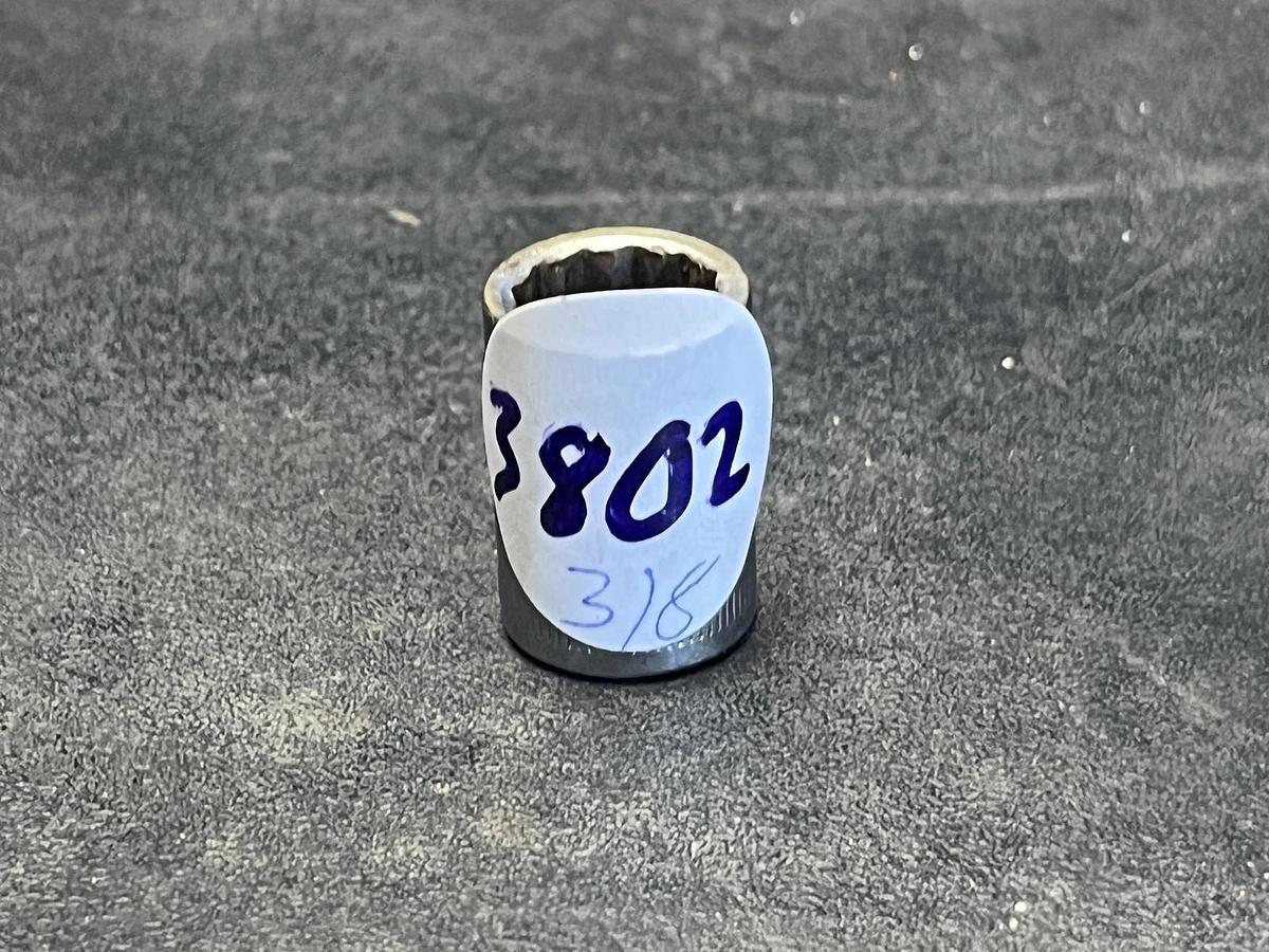 Used Craftsman USA 11mm 12 Point 3/8" Drive Shallow Socket 44309 G Series