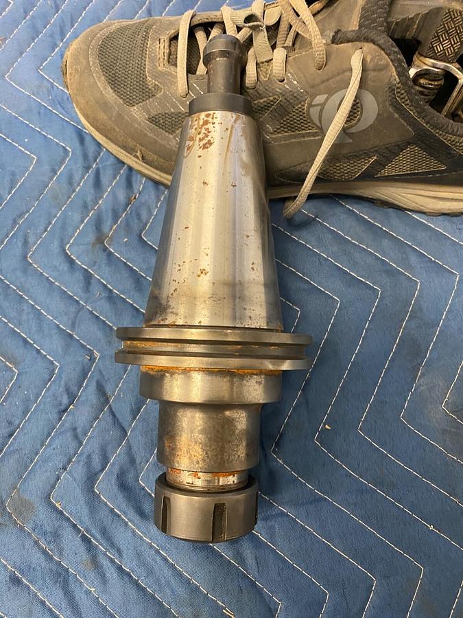 Used C50-32ER400-K CAT-50 Collet Chuck Tool Holder ER-32  Spin Tru