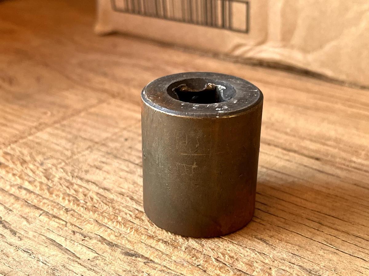 Used Vintage Craftsman EE 18752 1 in Impact Socket Short 1/2" Drive  6 point