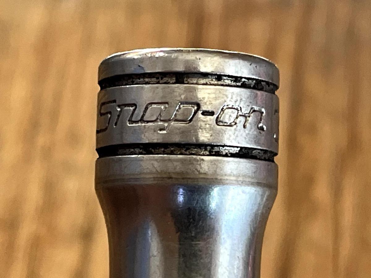 Used SNAP ON TOOLS USA NEW 3/8" Drive 3/8" SAE DEEP 6 Point Chrome Socket SFS121