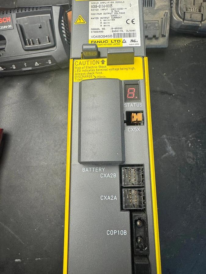 Used Fanuc Servo Amplifier Module A06B-6114-H105
