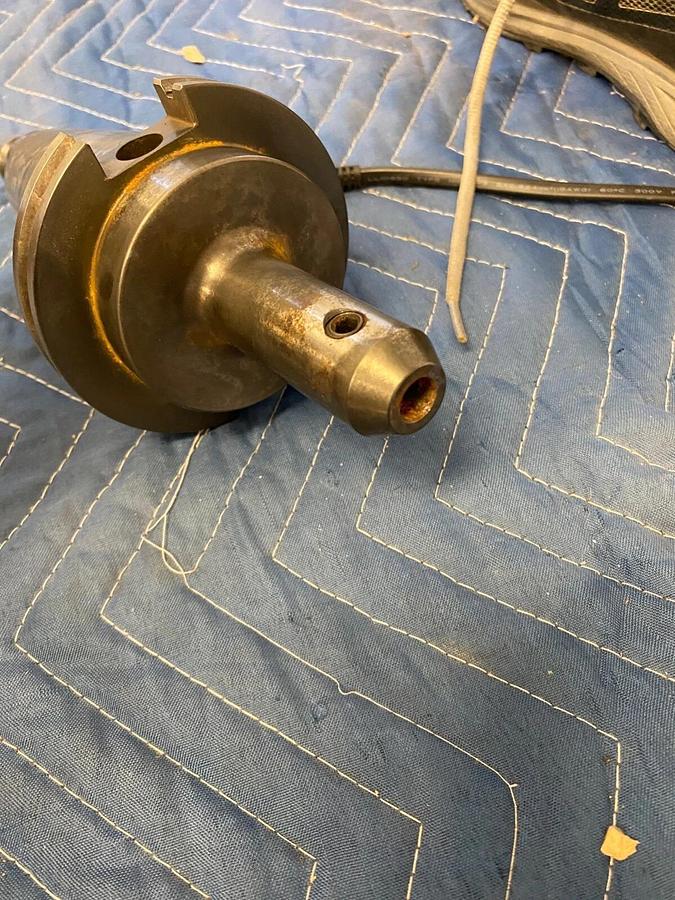 Used Spin Tru C50-37EM4 CAT50 3/8" End Mill Holder 2.5" Projection