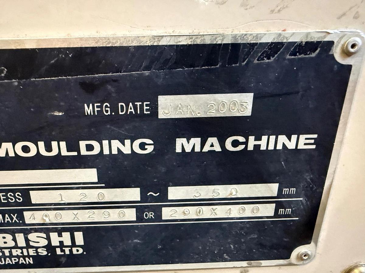 Used Mitsubishi 35MET ALL Electric Plastic Injection Molding Machine 35 ton