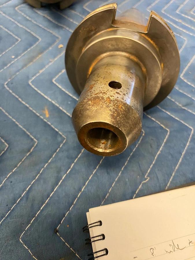 Used SPIN TRU BALANCED ENDMILL TOOLHOLDER w/ CAT50 SHANK - #C50-63EM400-KB