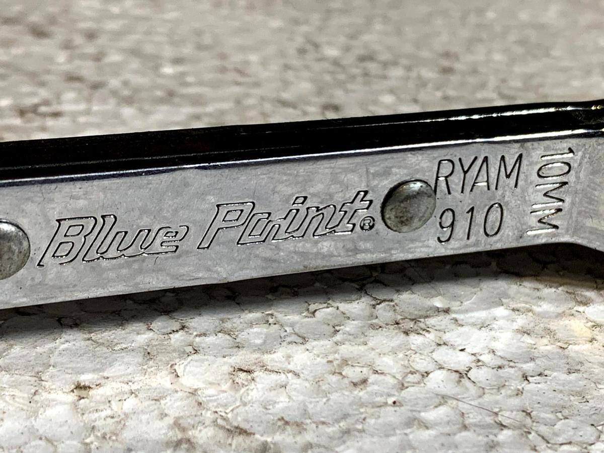 Used Blue-Point tools USA 9 x 11mm 12pt Offset Ratcheting Wrench RYAM910