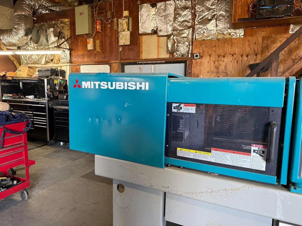 Used Mitsubishi 35MET ALL Electric Plastic Injection Molding Machine 35 ton