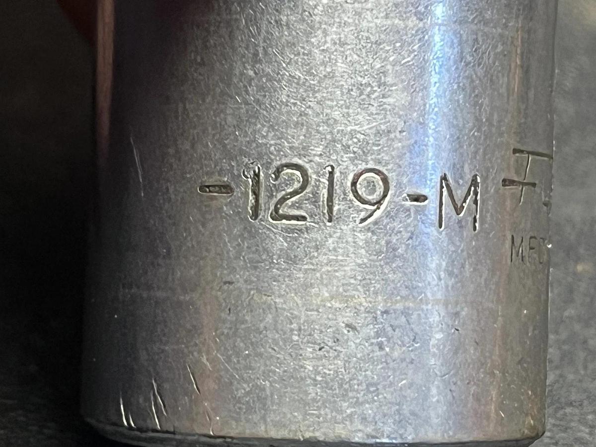 Used Fleet 1219MD 19mm 12pt 3/8" Drive Socket
