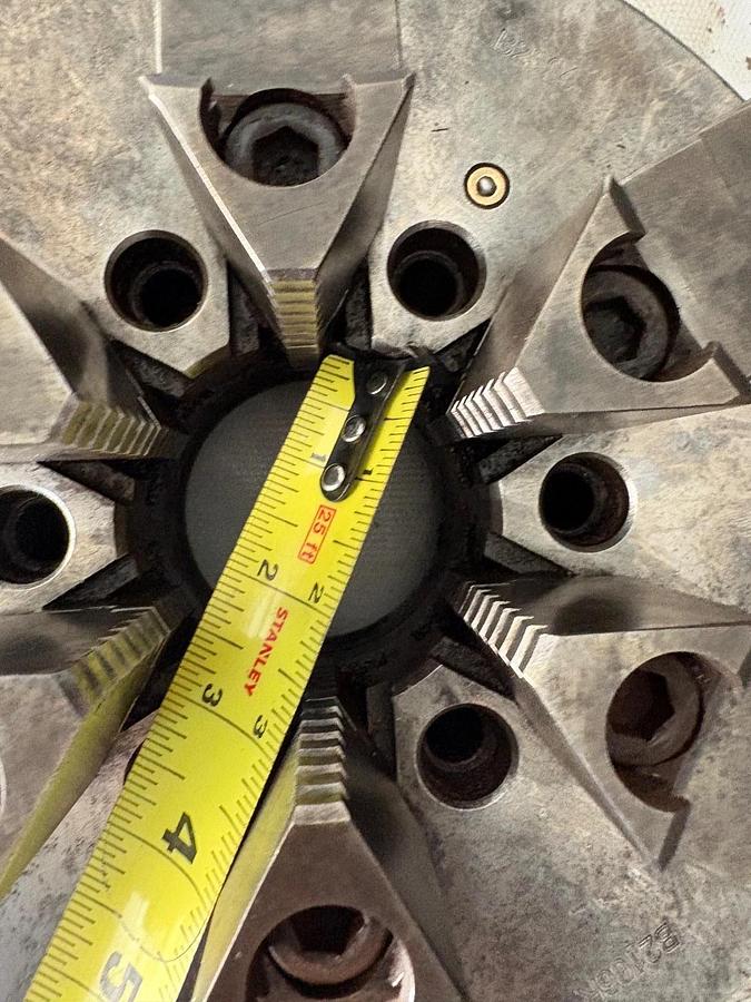 Used BUCK CHUCK SELF CENTERING 6 Jaw Chuck B2106R 10 in