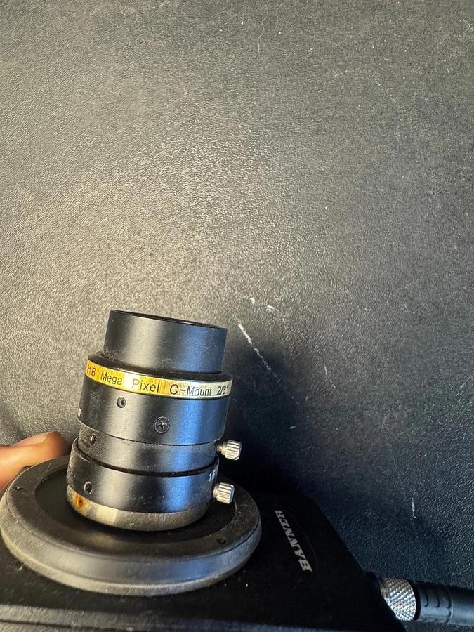 Used BANNER VE202G1A SERIES VE, Banner LEDWA62X62M, Banner LCF16LEVMP Smart Camera