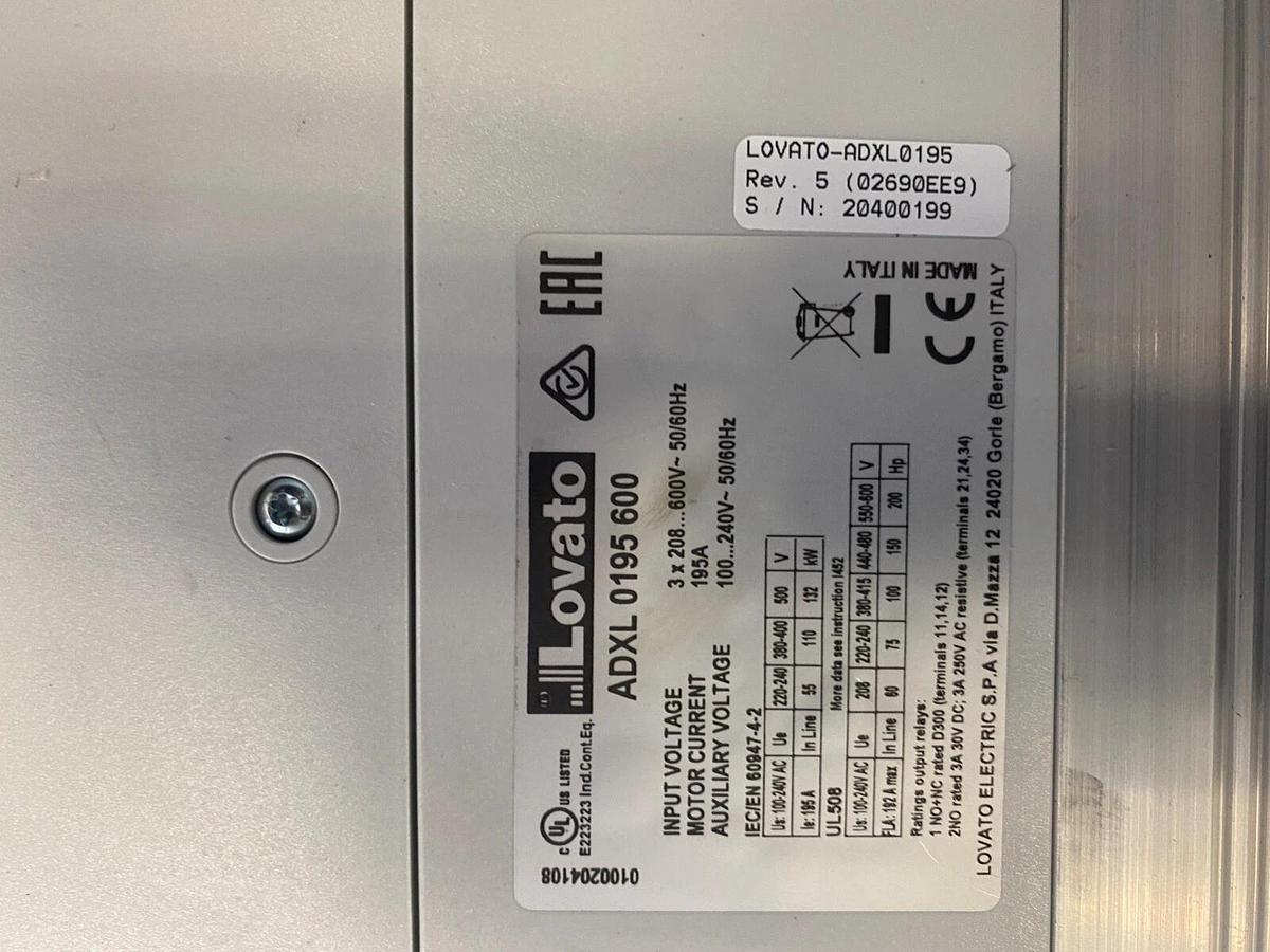 Lovato Electric ADXL019560