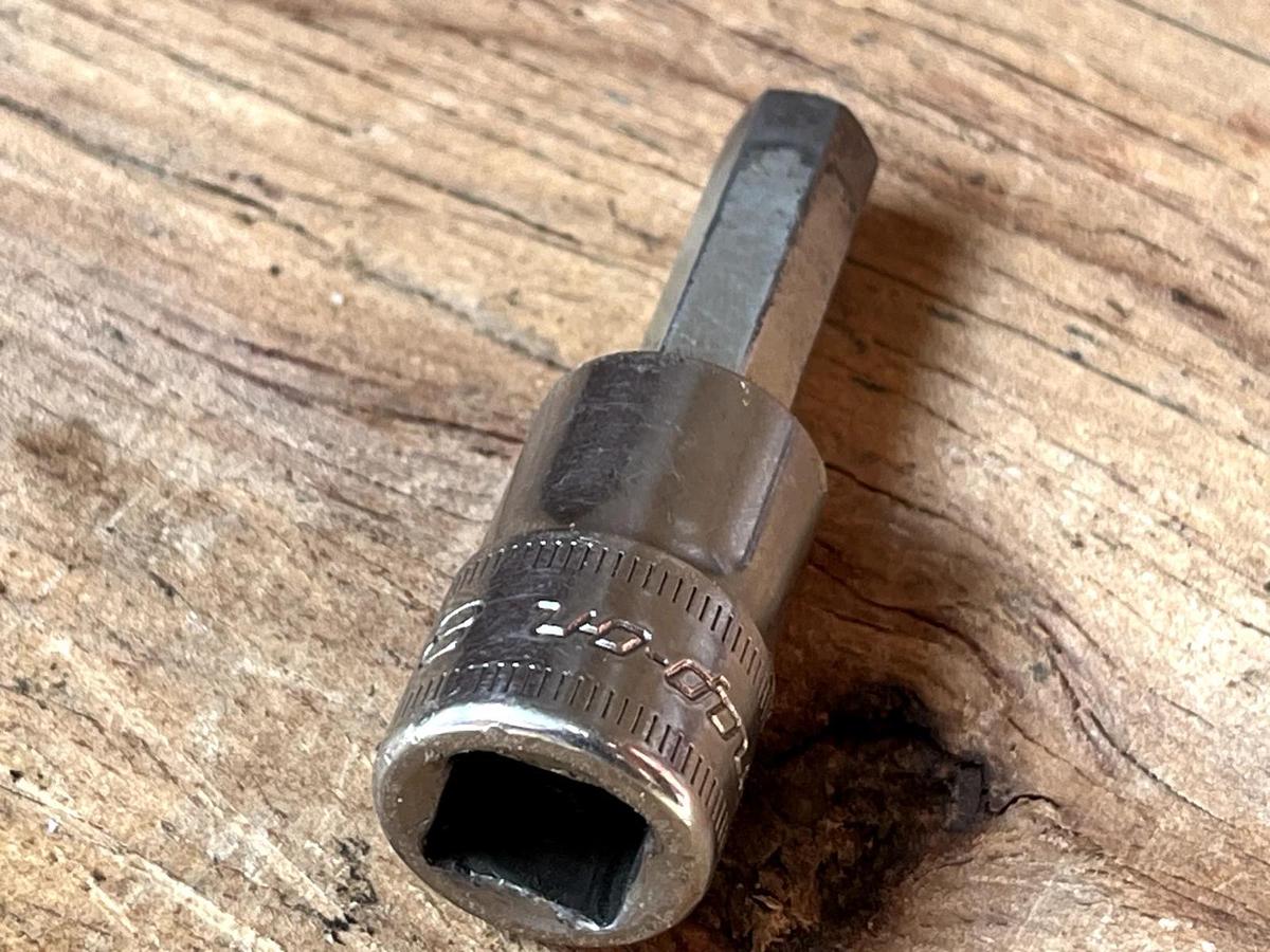 Used MAC Tools X106D Long Deep Hex Allen Driver 5/16 in. Socket 3/8" Drive SAE USA