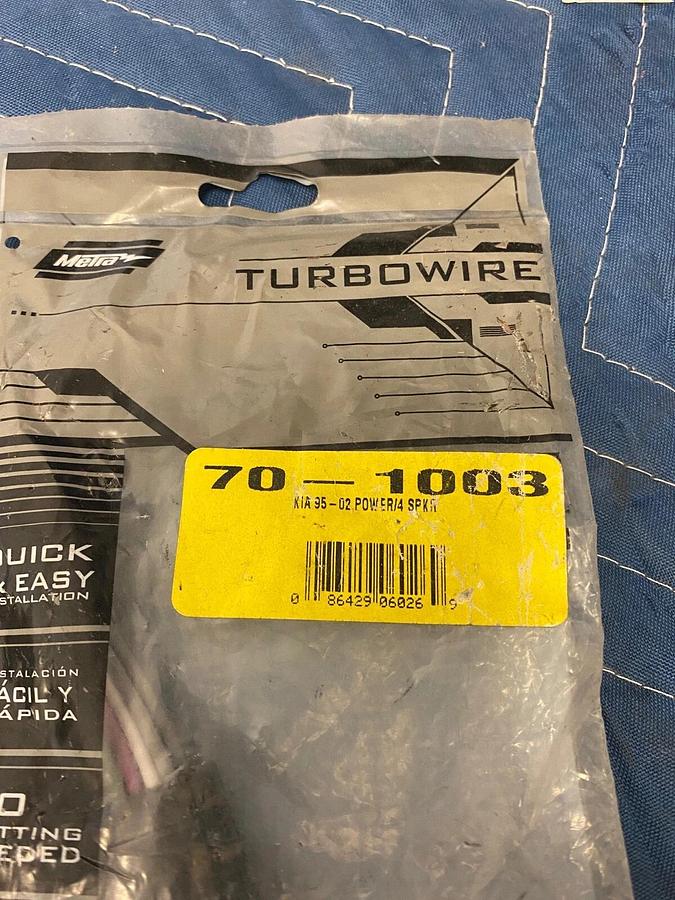 Used Metra 70-1003 1995 - 2003 FITS KIA RADIO WIRING HARNESS