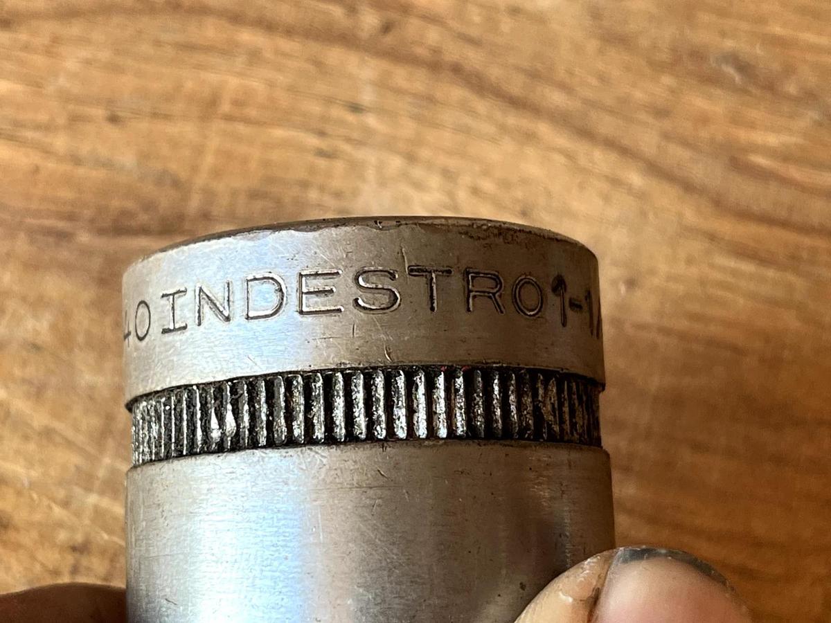 Used INDESTRO 1-1/4” SOCKET 3/4” DRIVE 2240 12 POINT