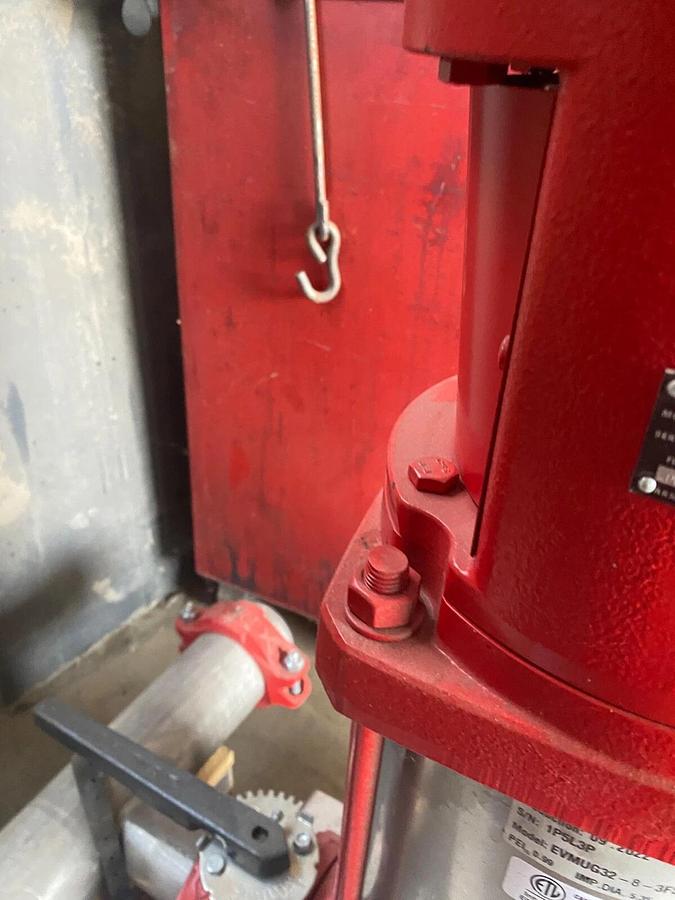 Used Armstrong Vertical Multistage Water Pump VMS 4700