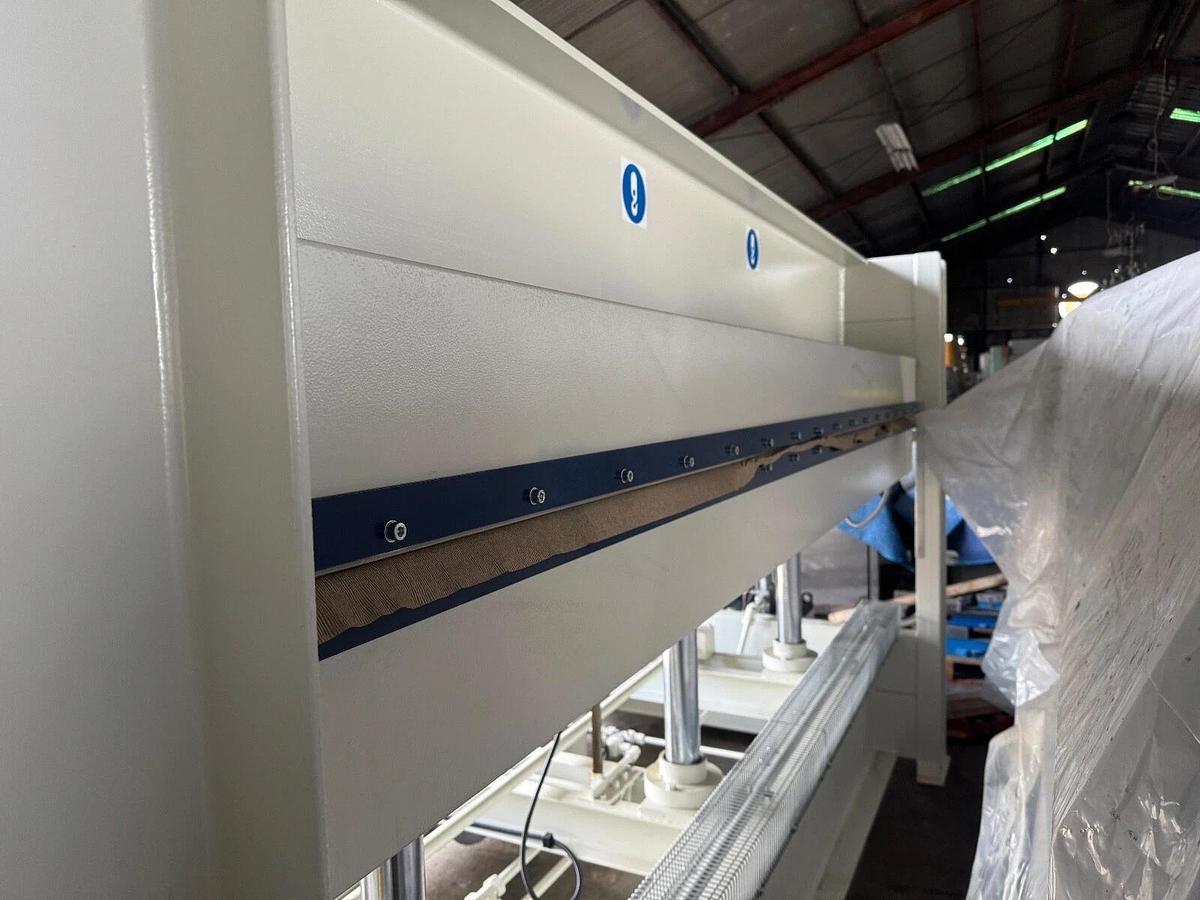 NEW 120 TON HEATED PLATTEN HYDRAULIC PRESS SERGIANI GS-6-120