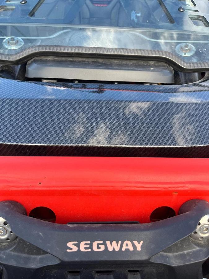 2024 Segway Powersports Villain SX10 S White Red Used 30 hours 80 Miles