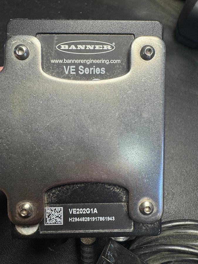 Used BANNER VE202G1A SERIES VE, SMART CAMERA FOR VISION VE202G1A Series VE,