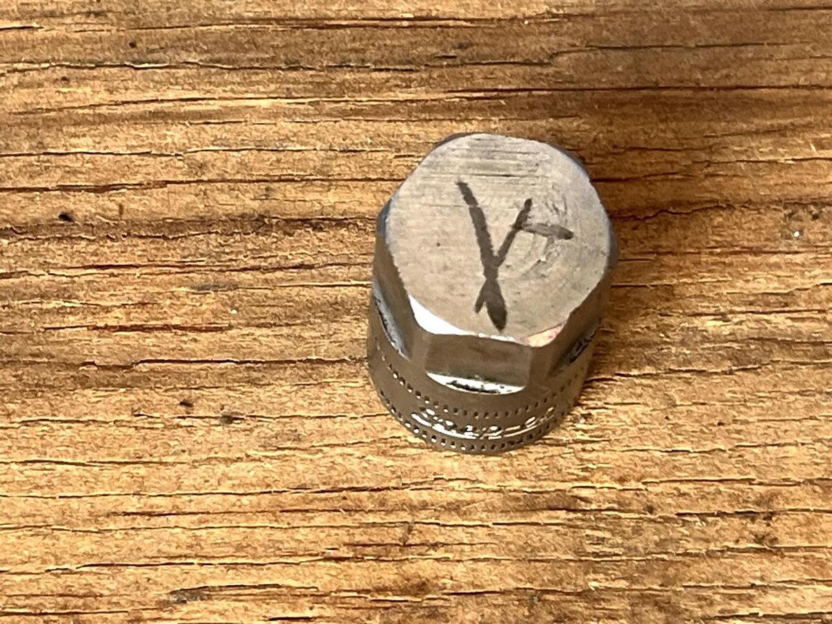 Used Snap On Tools Vintage Old Logo MVA3 1/4" Drive To 3/8" Drive Socket Adapter