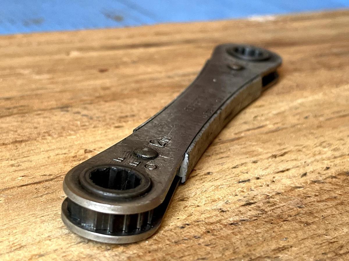 Used Sears Craftsman USA 9-43693 Metric Ratchet Wrench 12 & 13 MM, 12 Point 🇺🇸