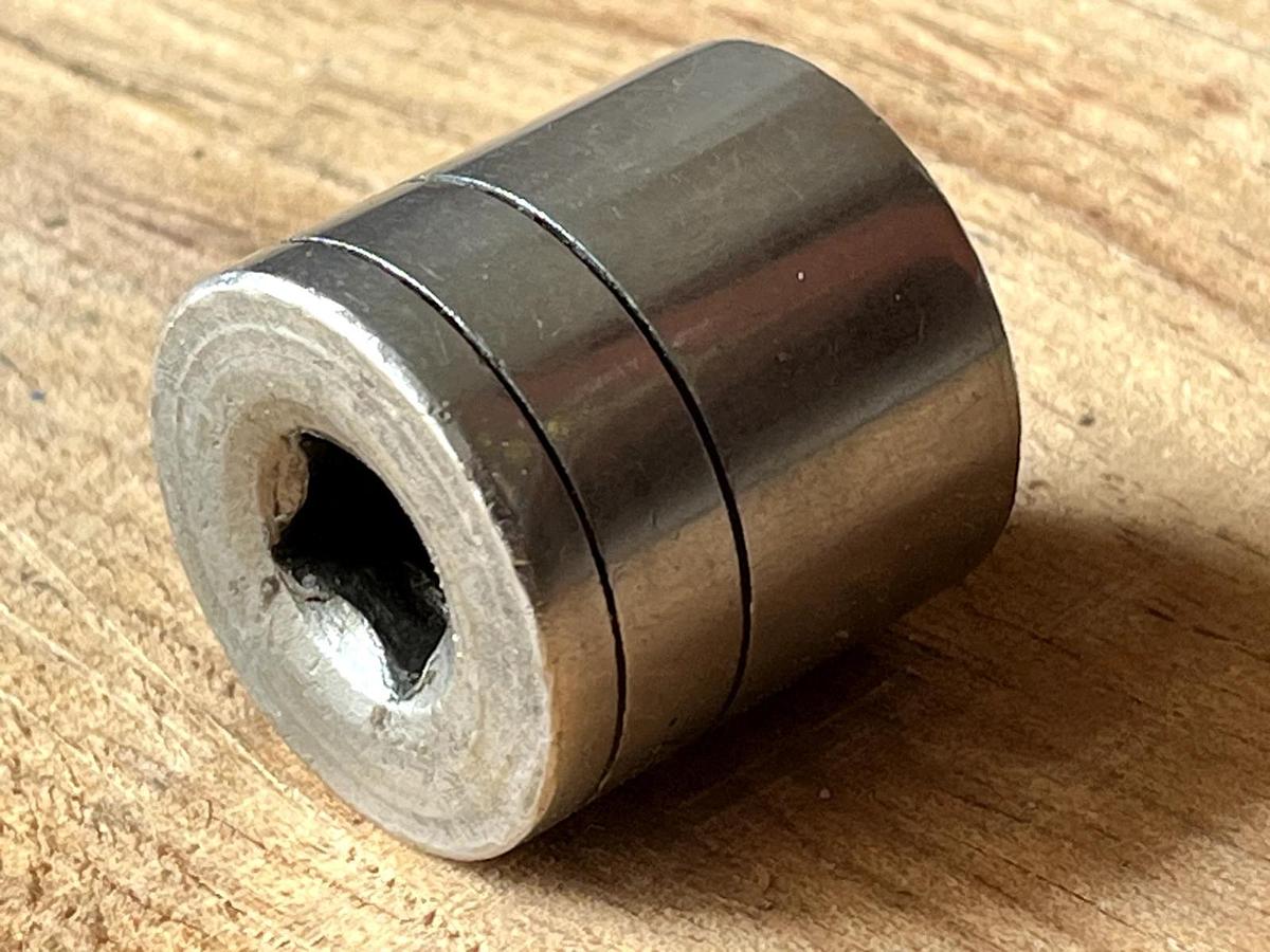 Used 7/8” SK Tools USA, 45128, 3/8” Drive, 12 Point SAE Chrome Shallow Socket