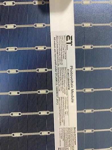 2023 ET Solar ET-M772BH540TW