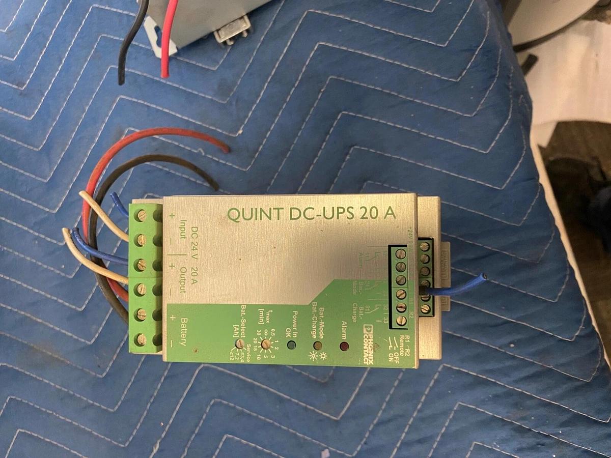 Used PHOENIX CONTACT QUINT-DC-UPS20A POWER SUPPLY