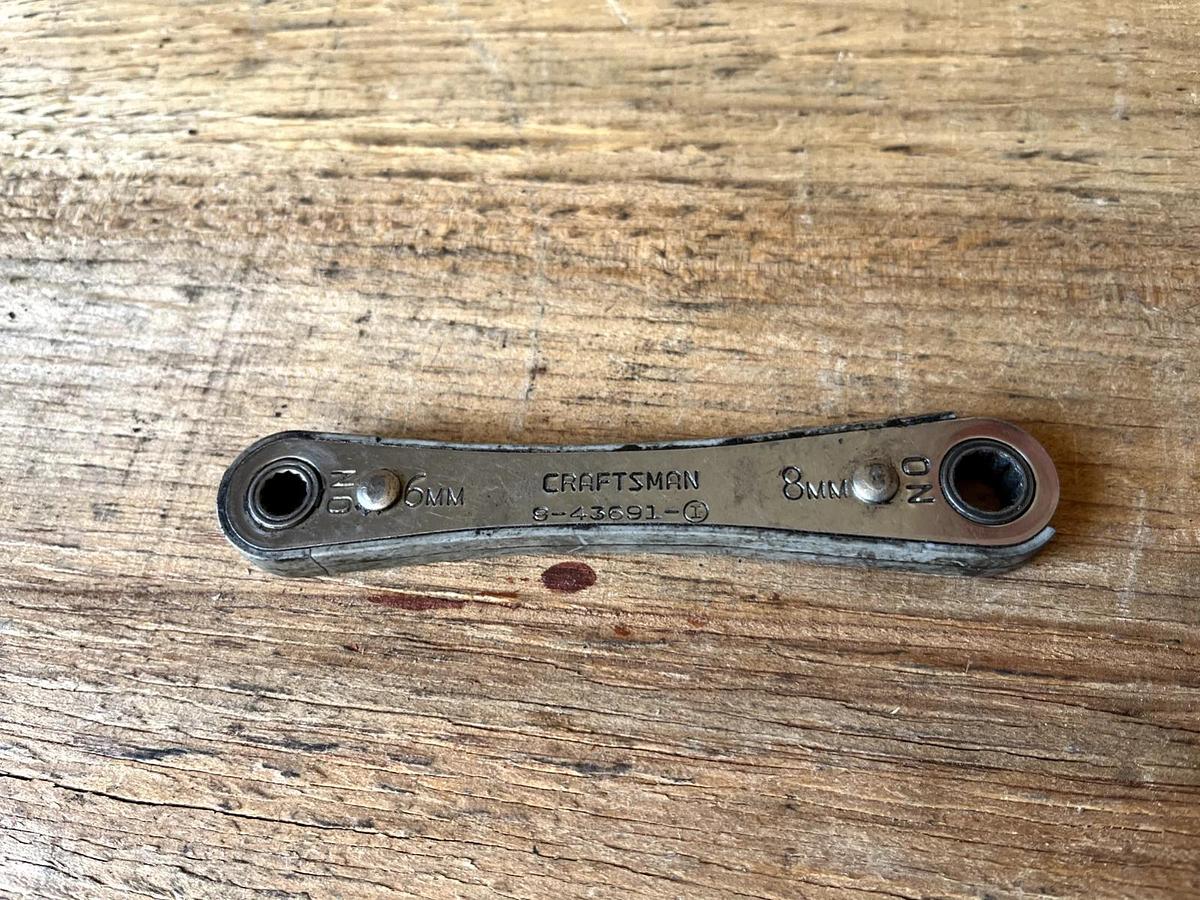 Used Vintage Craftsman Ratchet 9-43691