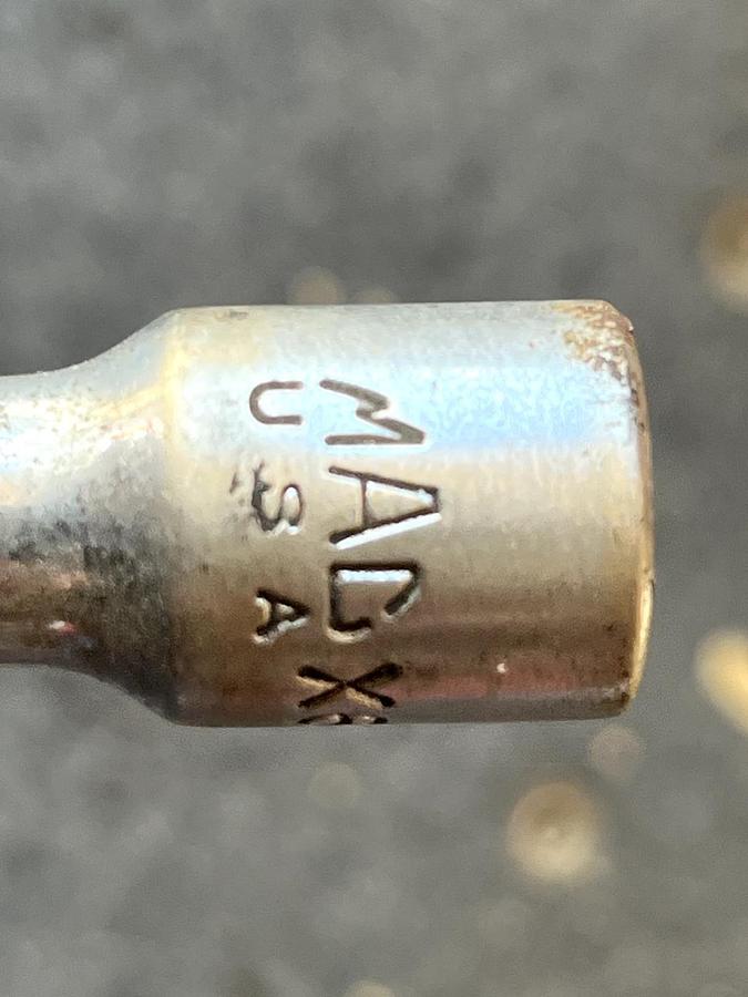 Used MAC Tools USA 3/8" Drive 6" Socket Ratchet Wobble Extension - Model X6EW