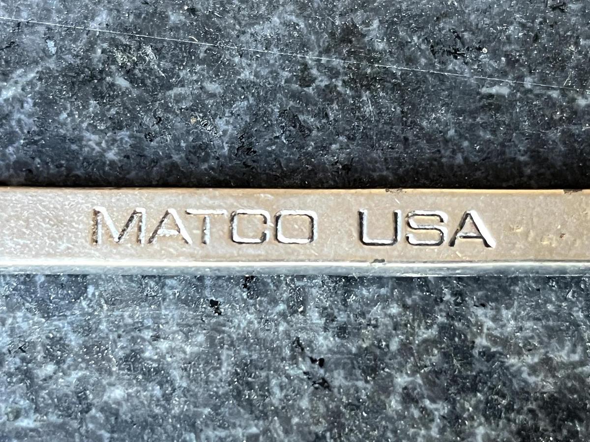 Used MATCO Tools USA WCH122, 3/8" COMBINATION WRENCH, 4.7" Long, 12Pt.