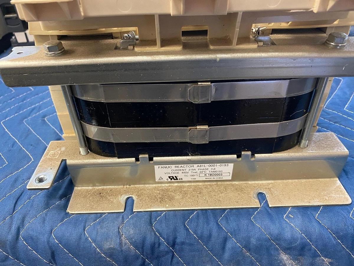Used Fanuc Reactor Transformer A81L-0001-0193s#C 3 PH 63A