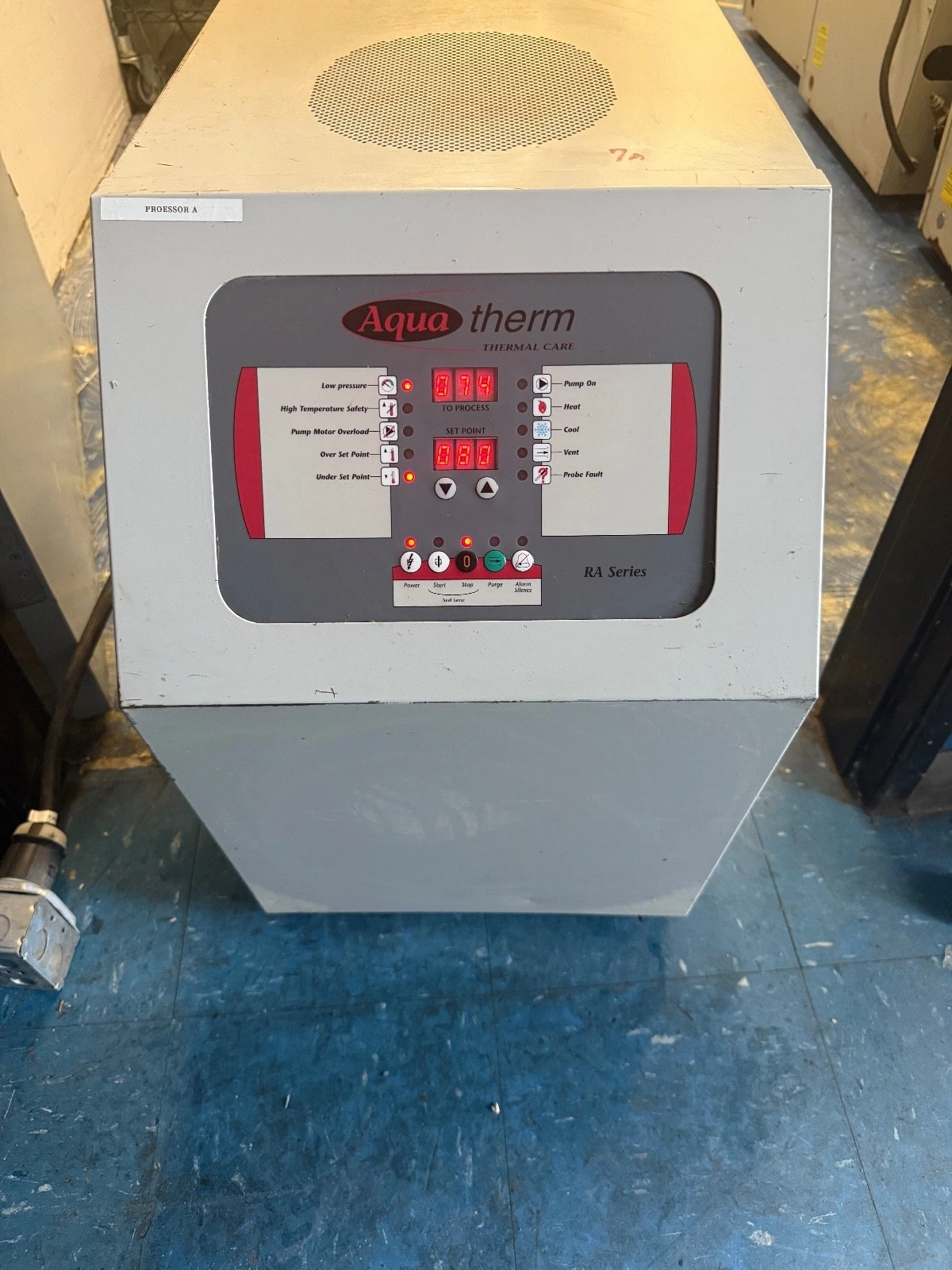 Used Thermal Care Aqua Therm RA Chiller S/N: 86040019708