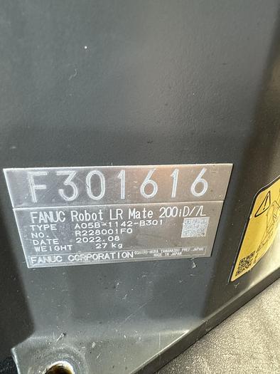 Used 2022 Fanuc LR Mate 200iD L7